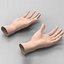 Human Female Feet Hand [Combo Pack]