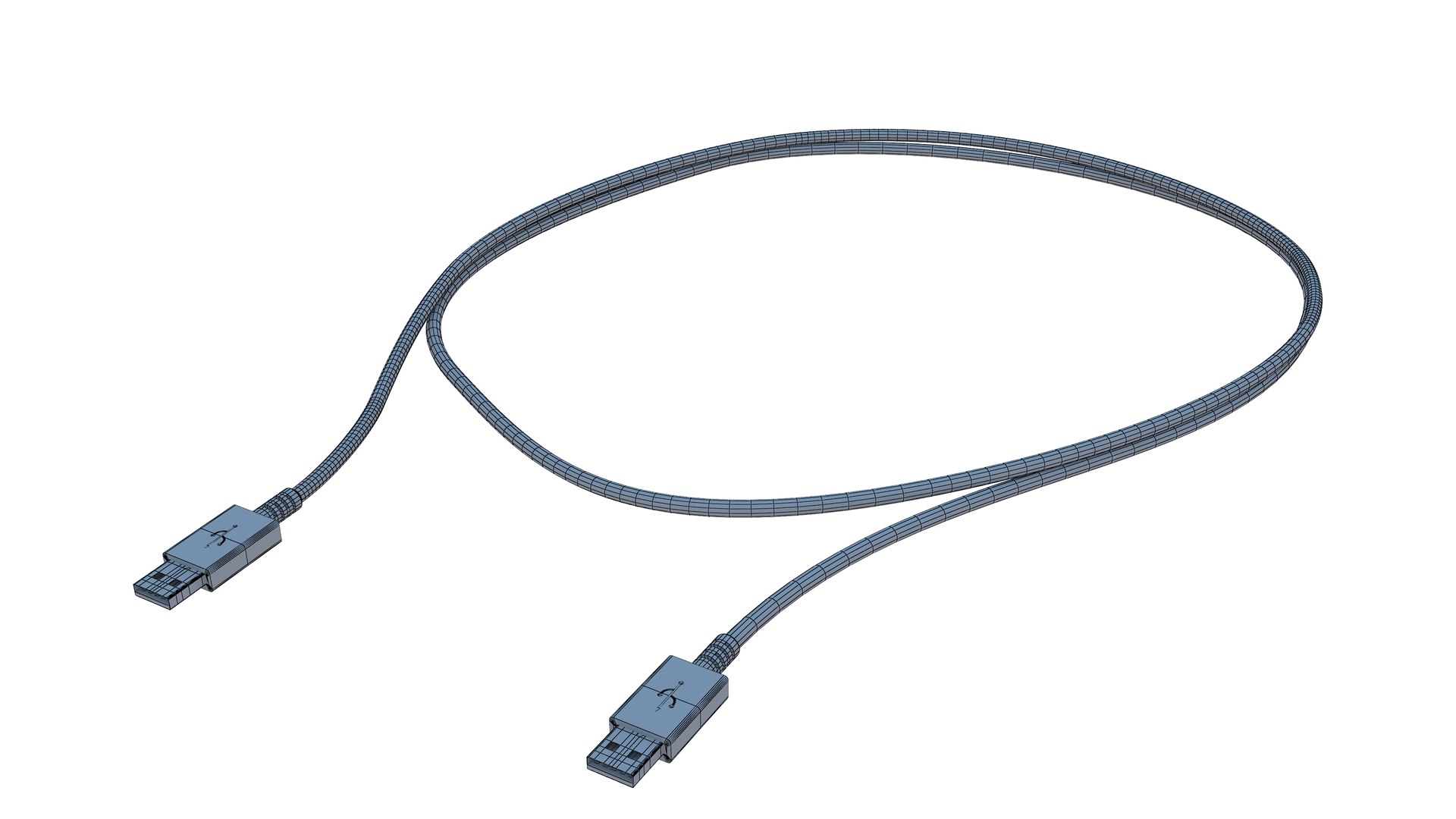 3D Usb Cable Model - TurboSquid 1599445