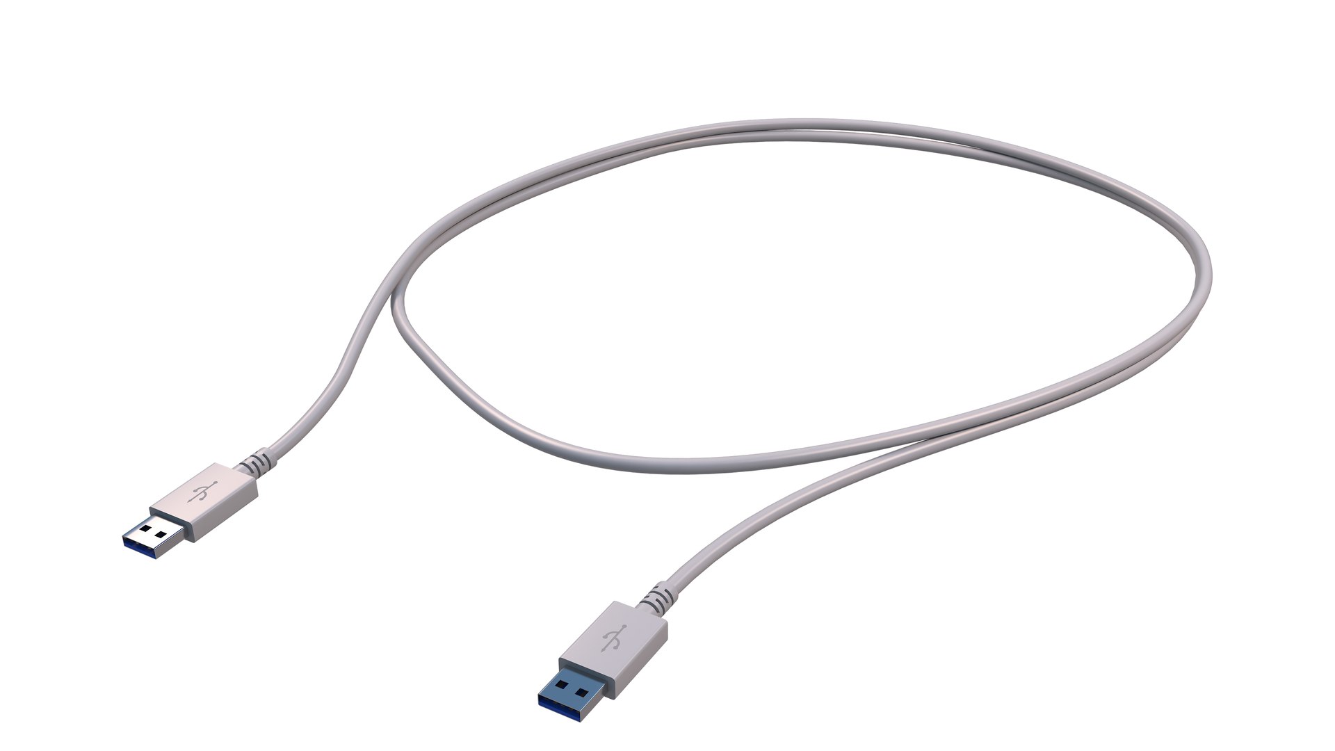 3D Usb Cable Model - TurboSquid 1599445
