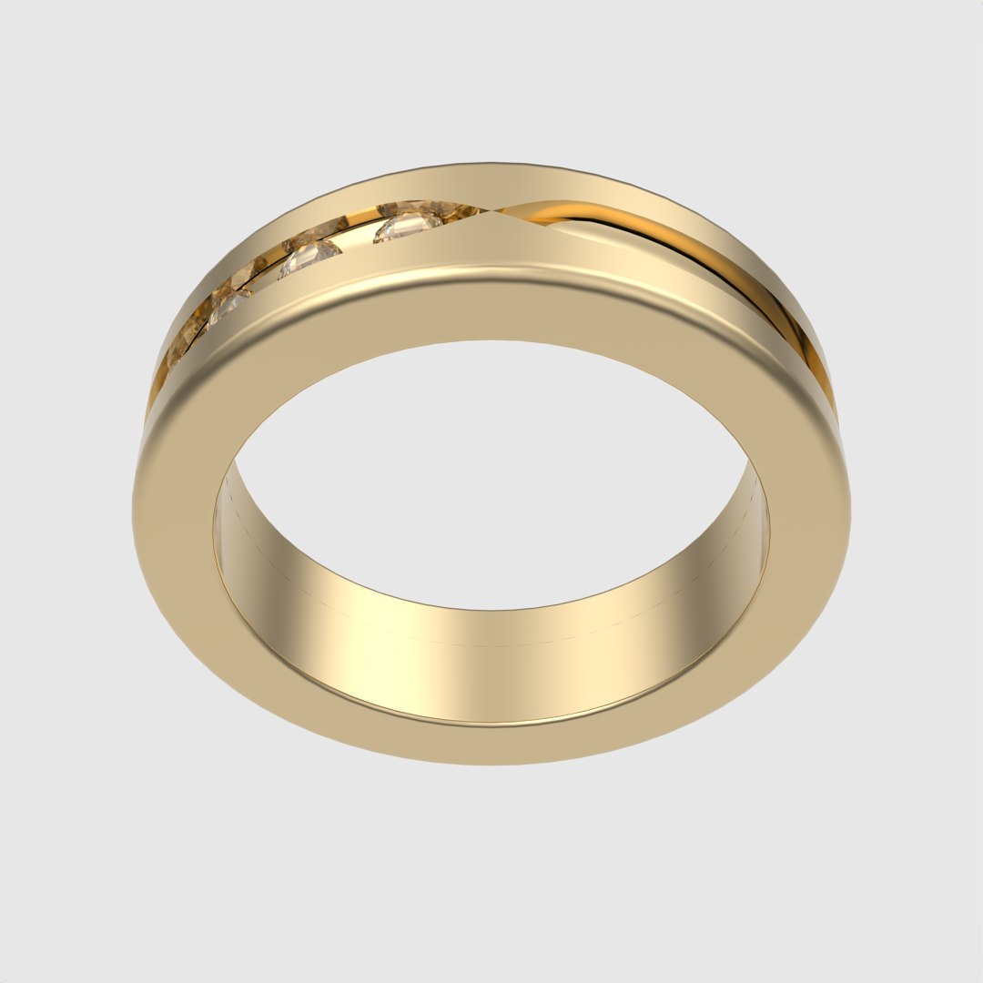Contemporary Split Shank Ring JDBCo 3D - TurboSquid 2345649