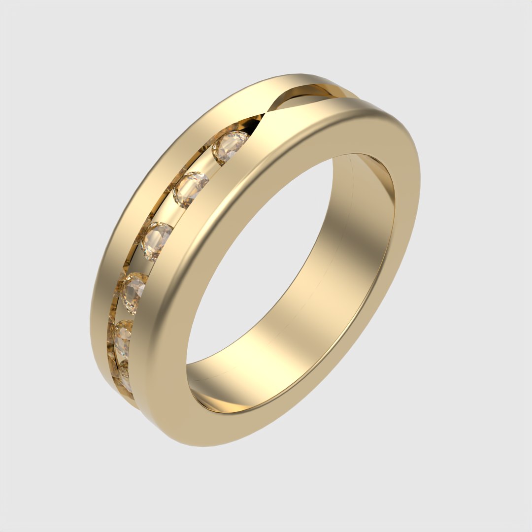 Contemporary Split Shank Ring JDBCo 3D - TurboSquid 2345649