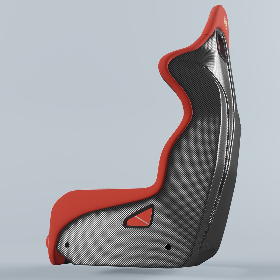 3D OMP WRC-R ART Racing Seat Red Model - TurboSquid 1793894