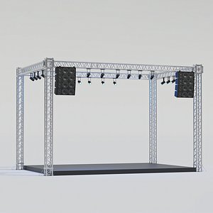 3D model Concert Stage 11