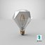 Sapphire Shape Filament LED Light Bulb