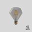 Sapphire Shape Filament LED Light Bulb