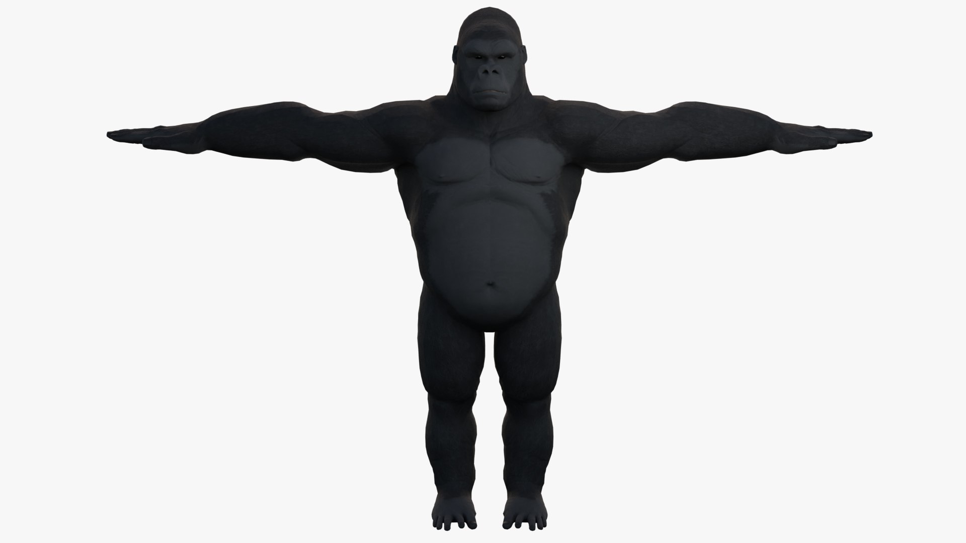 Gorilla - King Kong - v2 3D model https://p.turbosquid.com/ts-thumb/MR/wQPgeX/rY/30/jpg/1644258125/1920x1080/fit_q87/2074b9308b942c96fac31e14da566457292837fb/30.jpg