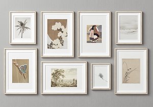 Picture Frames Set-451 3D model
