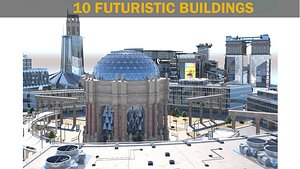 Future tower 3 3D model