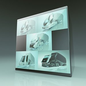 3D 5 in 1 Cheap and Cool Hover Truck Collection