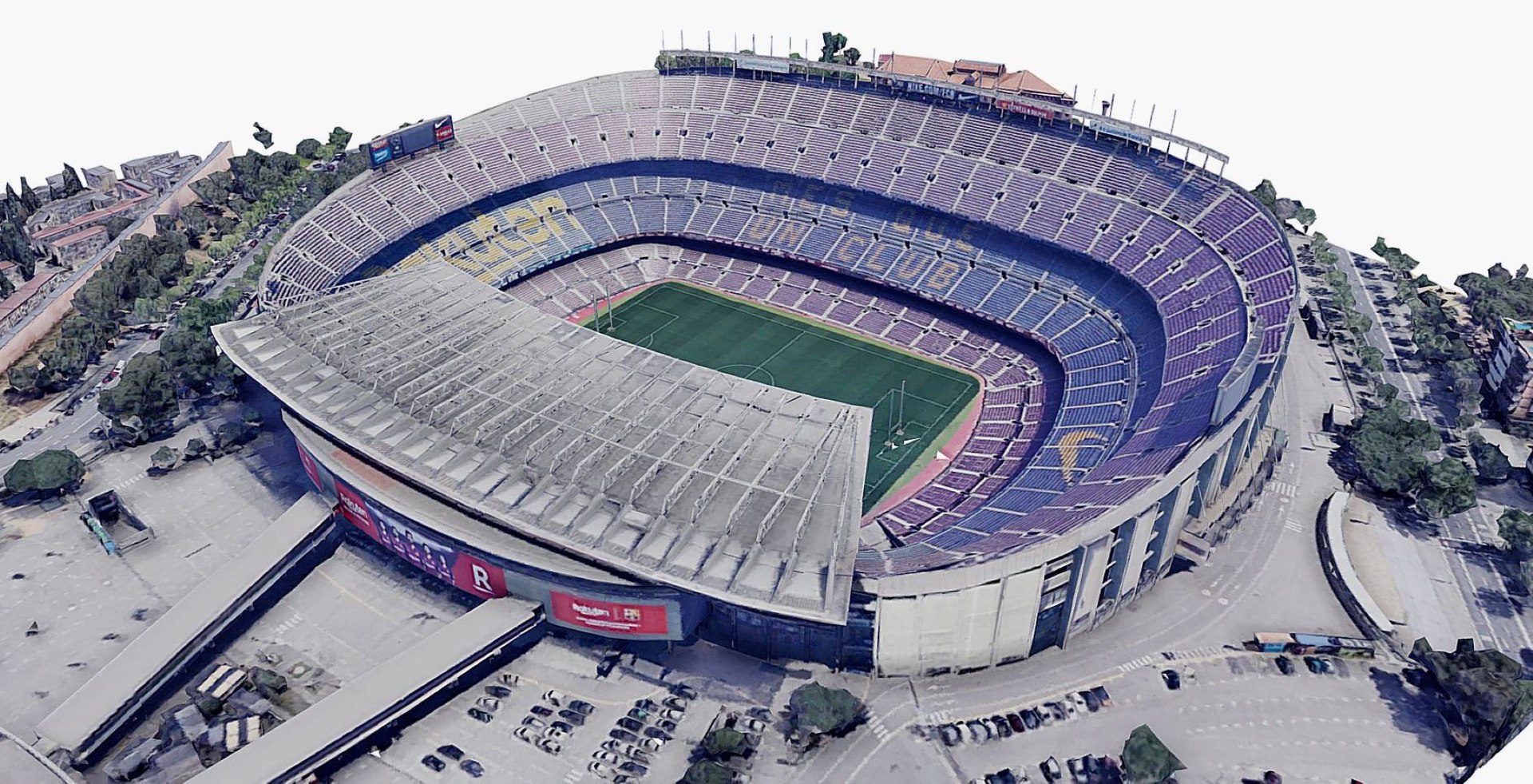 camp nou 3d tour