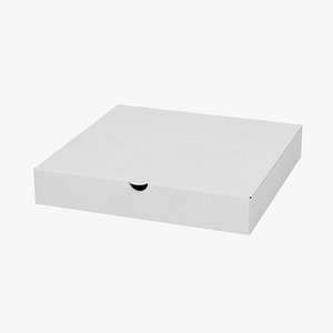 Pizza Box 3 Closed 3D model