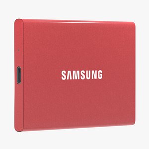 Samsung Portable SSD T7 Red