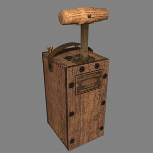 detonator 3D model