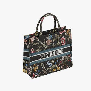 Large Dior Book Tote 1 3D model
