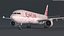 Airbus A330-200 Qatar Airways Rigged for Maya