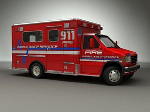 maya ambulance emergency truck