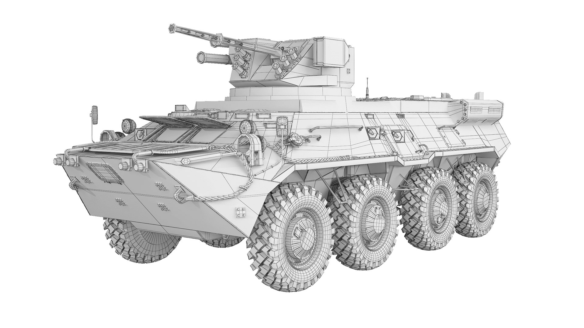 3D BTR 3E 2002 - TurboSquid 1894190