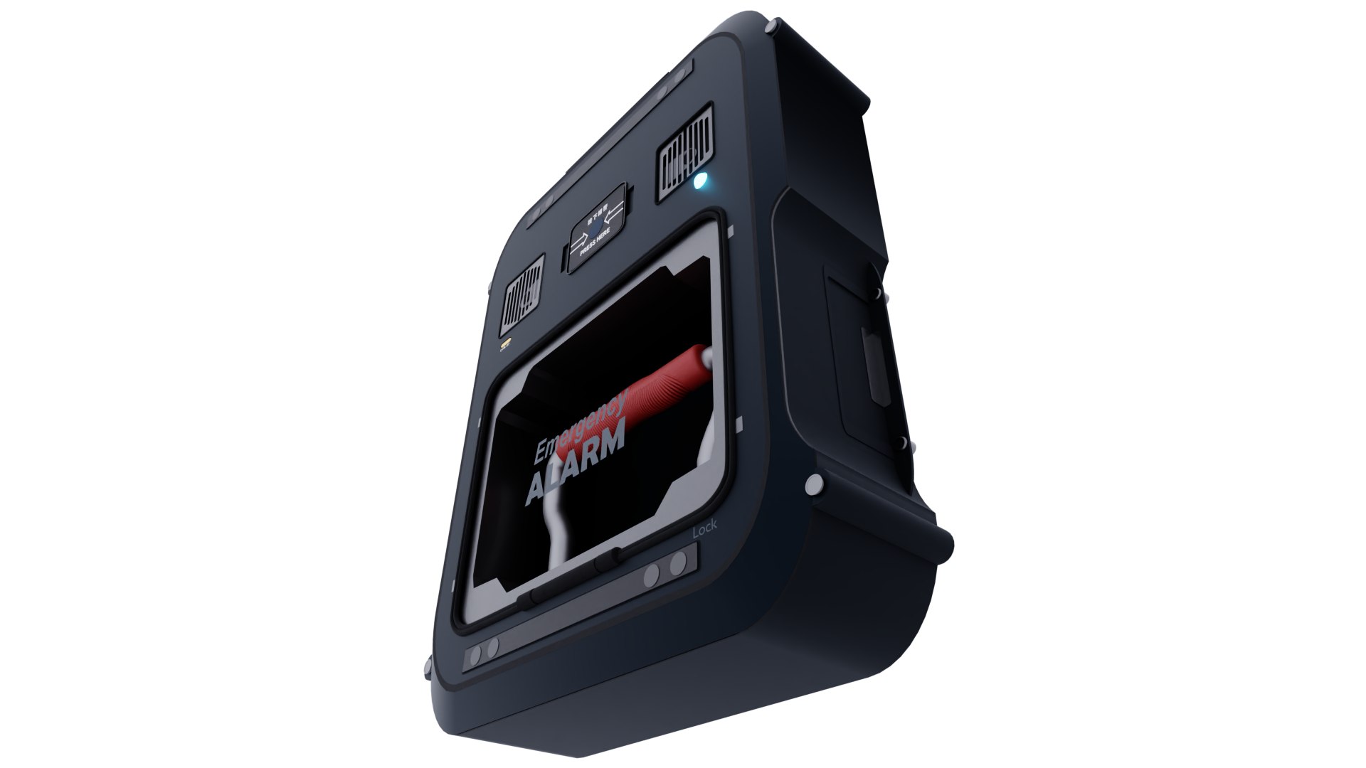 3D Emergency Alarm Model - TurboSquid 2234721