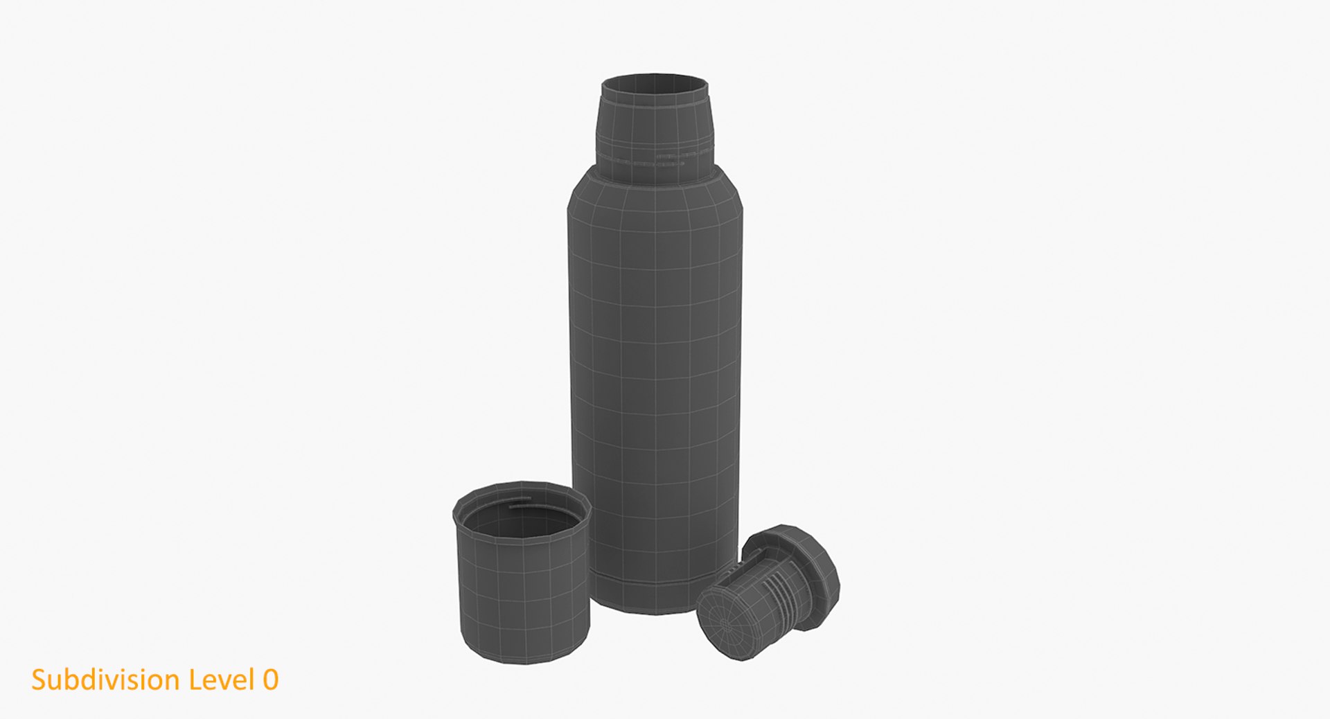 Stanley Thermos Vacuum Bottle 3D model