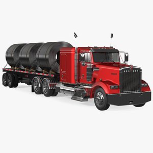 3D Truck with Steel Rolls