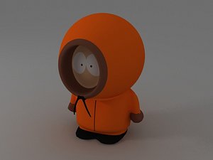 3ds max kenny mccormick south park
