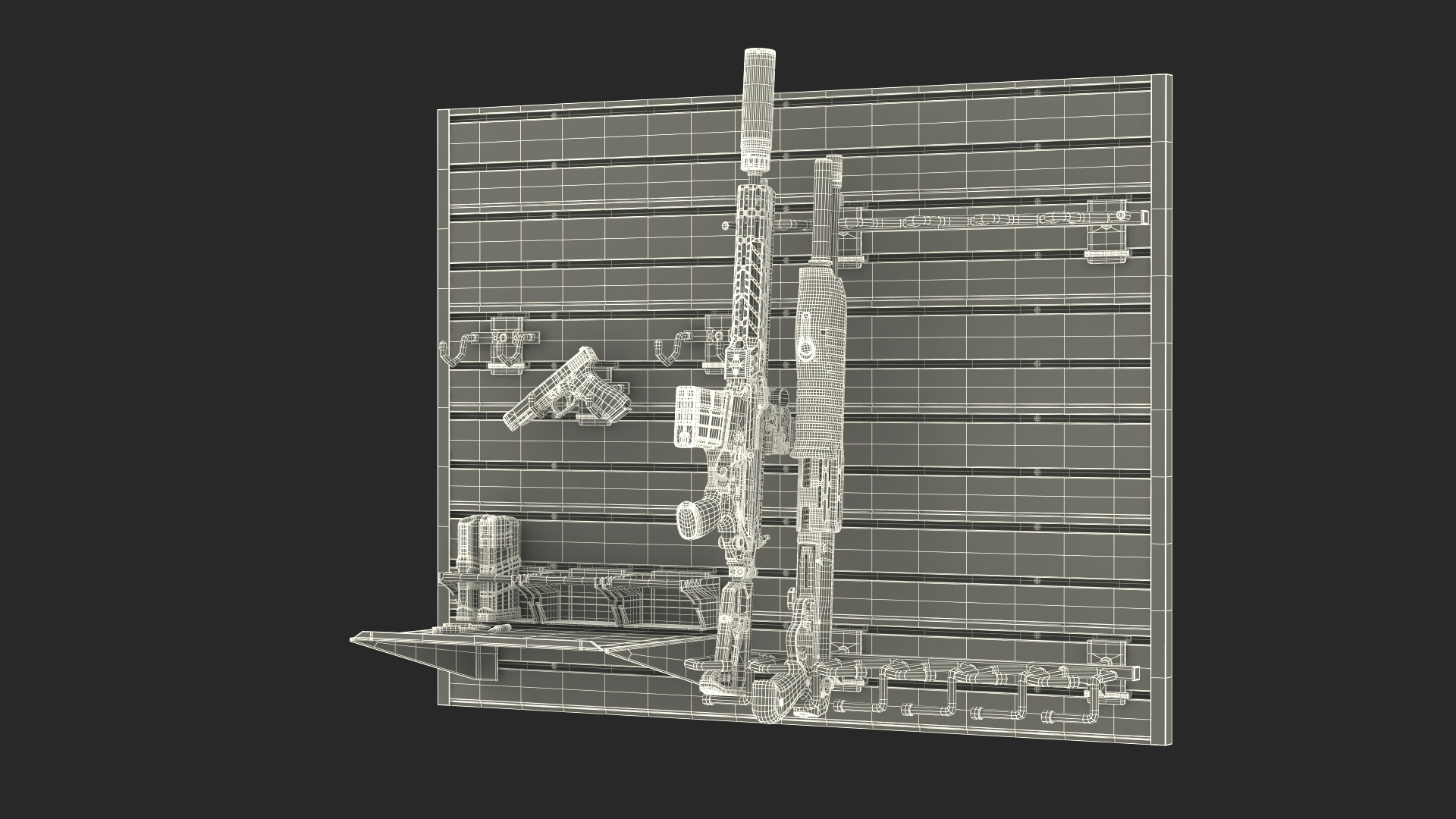 3D Gun Rack Desert Camouflage with Weapons model https://p.turbosquid.com/ts-thumb/MS/NWJOeR/uw/gun_rack_desert_camouflage_with_weapons_361/jpg/1756193723/1920x1080/turn_fit_q99/2e98676217378bdbf47d3a0cb1e5ce2261c368f2/gun_rack_desert_camouflage_with_weapons_361-1.jpg