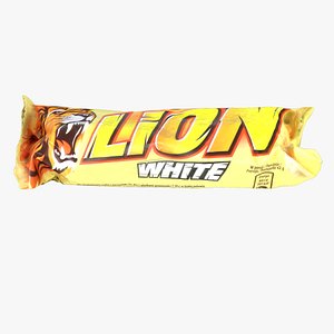 lion bar white 3d model