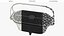 Carolina Cooker Cast Iron Charcoal Grill Black