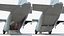 US Military Transport Aircraft Lockheed C 130 Hercules with Cargo Rigged 3D model