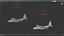US Military Transport Aircraft Lockheed C 130 Hercules with Cargo Rigged 3D model