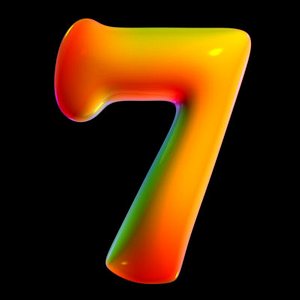 Seven - Organic text 055