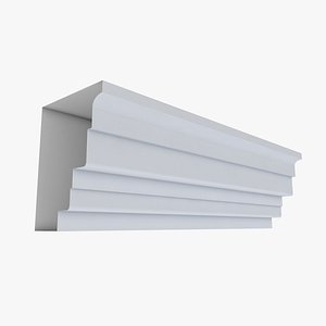 Cornice 170 Straight 3D model