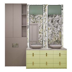 Bathroom Furniture 3 3D model