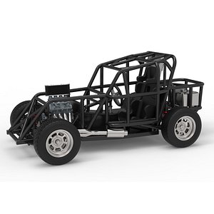 Mod Lite race car Base Scale 1 to 25 3D