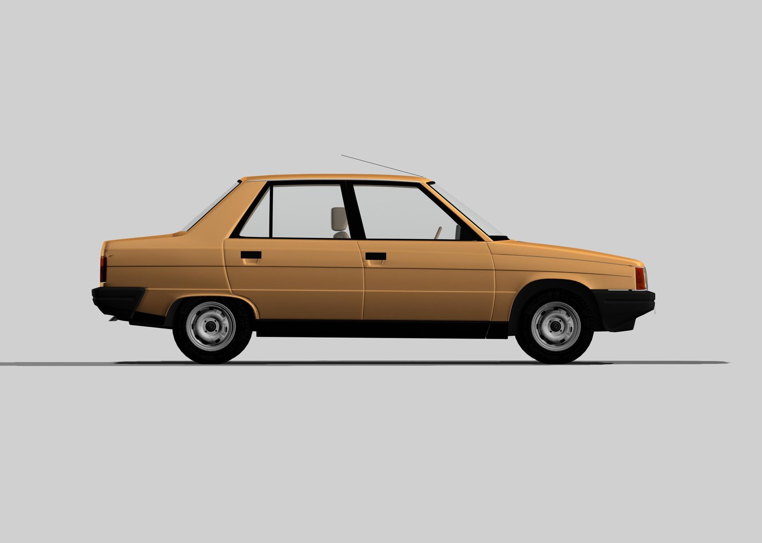 Renault 9 TC 3D model - TurboSquid 2131722