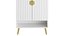 Yellar Nordic Entryway White Shoe Storagel