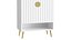 Yellar Nordic Entryway White Shoe Storagel