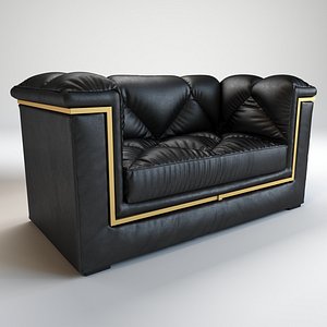 3D timothy oulton armchair model