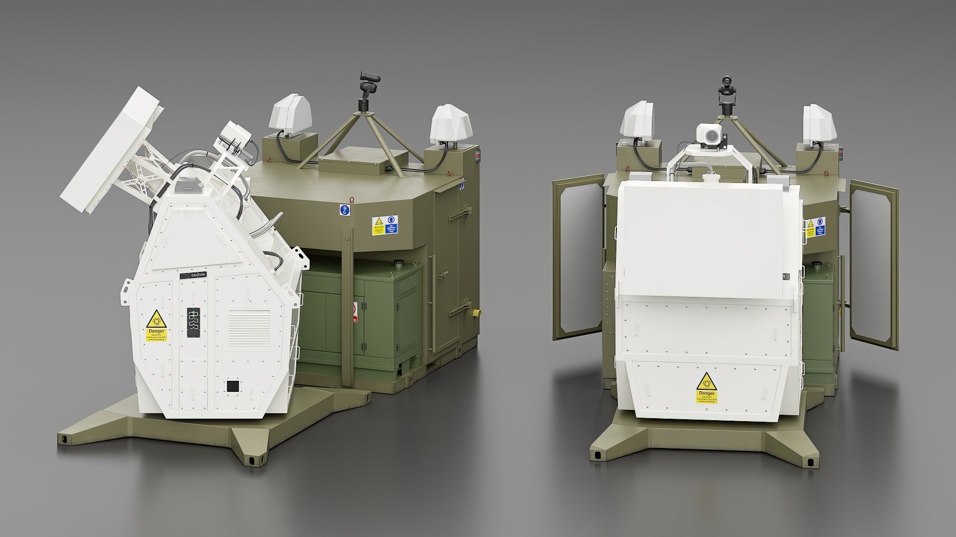 3D Rapid Defense Laser Platform Rigged For Maya Model - TurboSquid 2450977