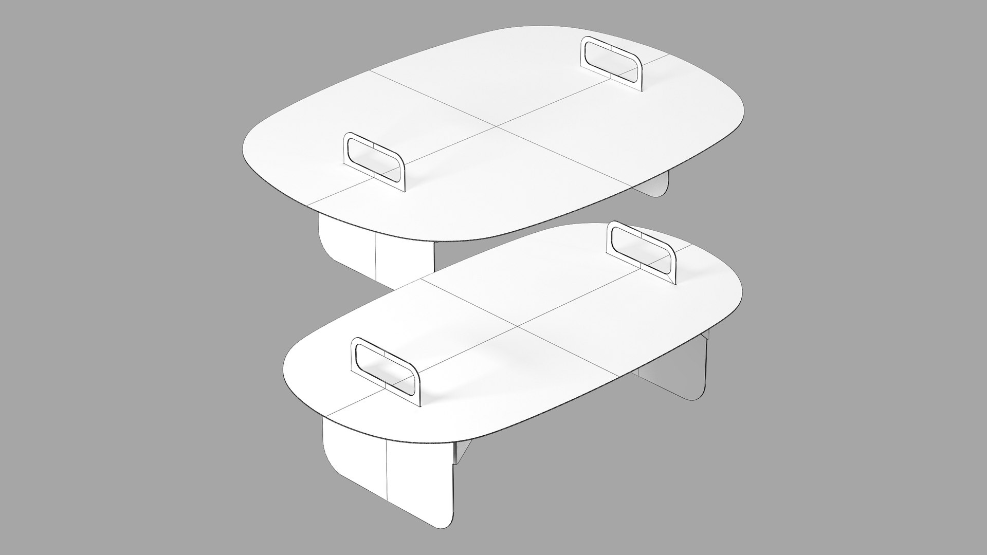 3D Pluskouple Cloud Table Model - TurboSquid 2212592