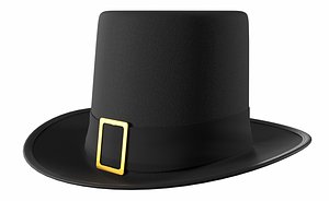 Top Hat Black 2 3D model