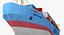 cargo ship 3d model