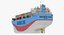cargo ship 3d model