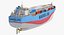 cargo ship 3d model