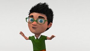 cartoon child