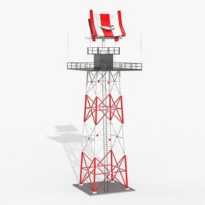 3D Radar Tower - PBR