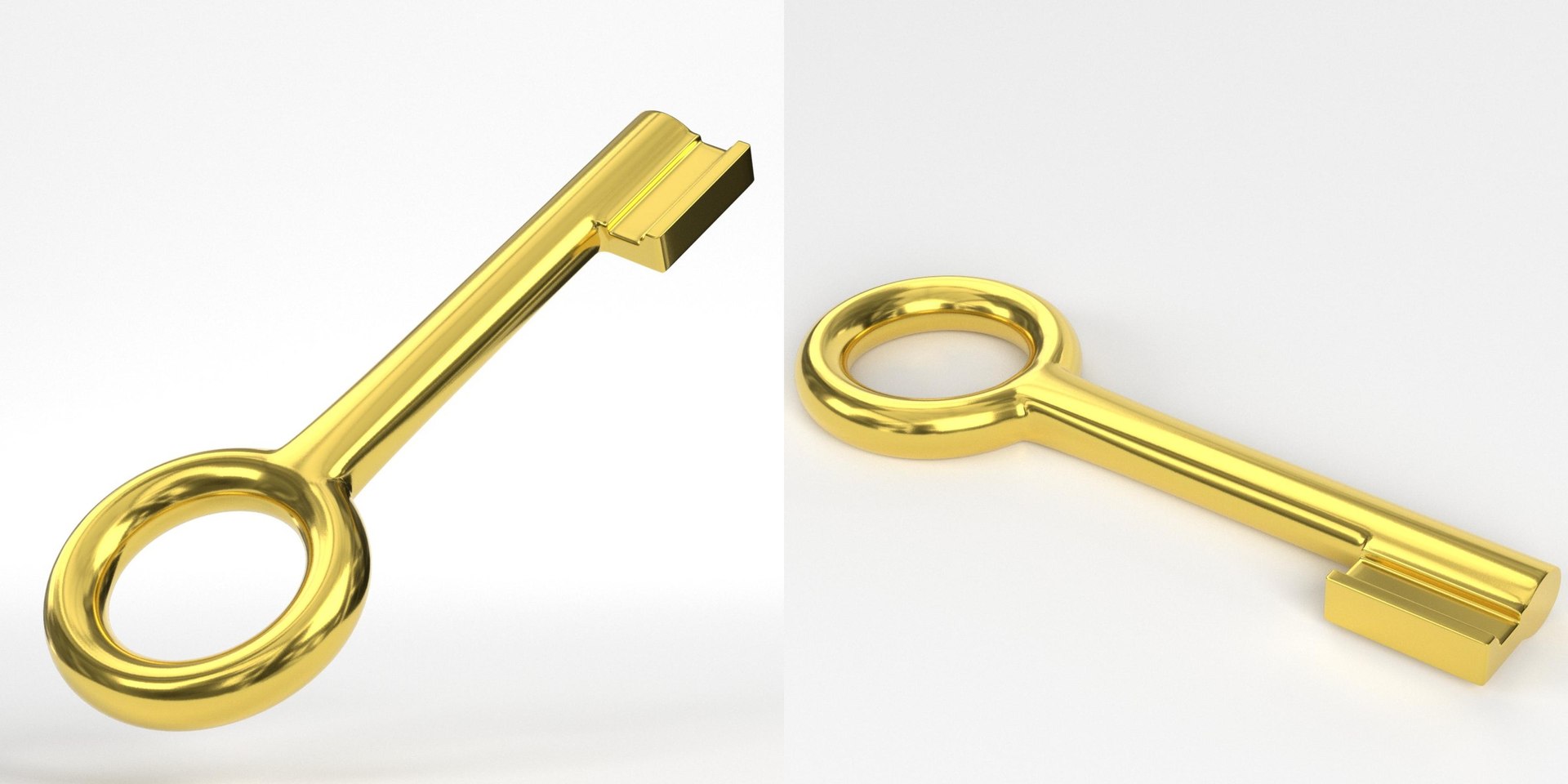 Stylized Key 3 3D Model - TurboSquid 1918038