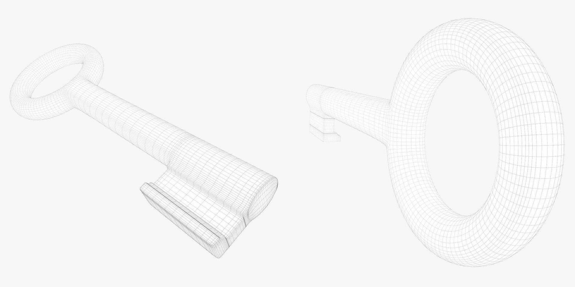 Stylized Key 3 3D Model - TurboSquid 1918038