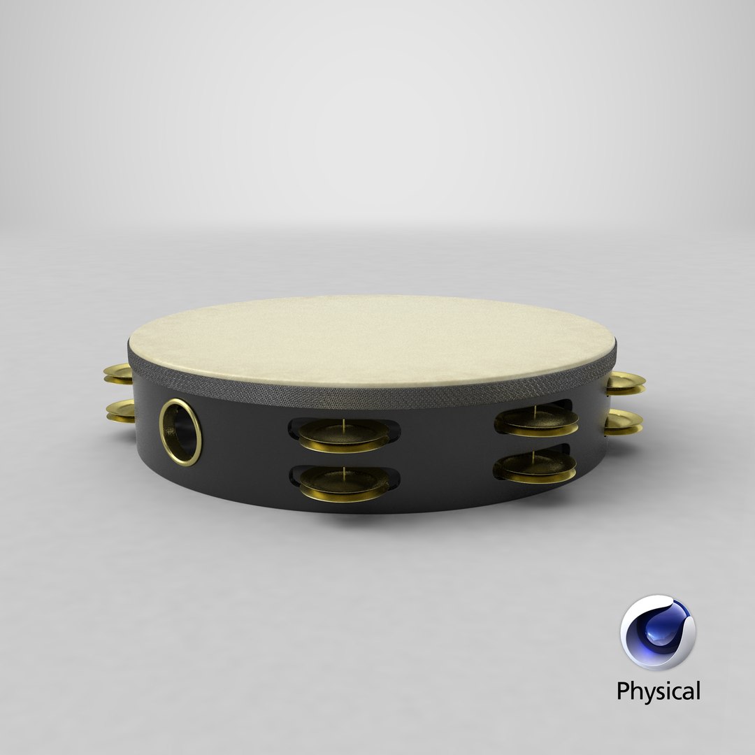 Tambourine 3D model TurboSquid 1881213