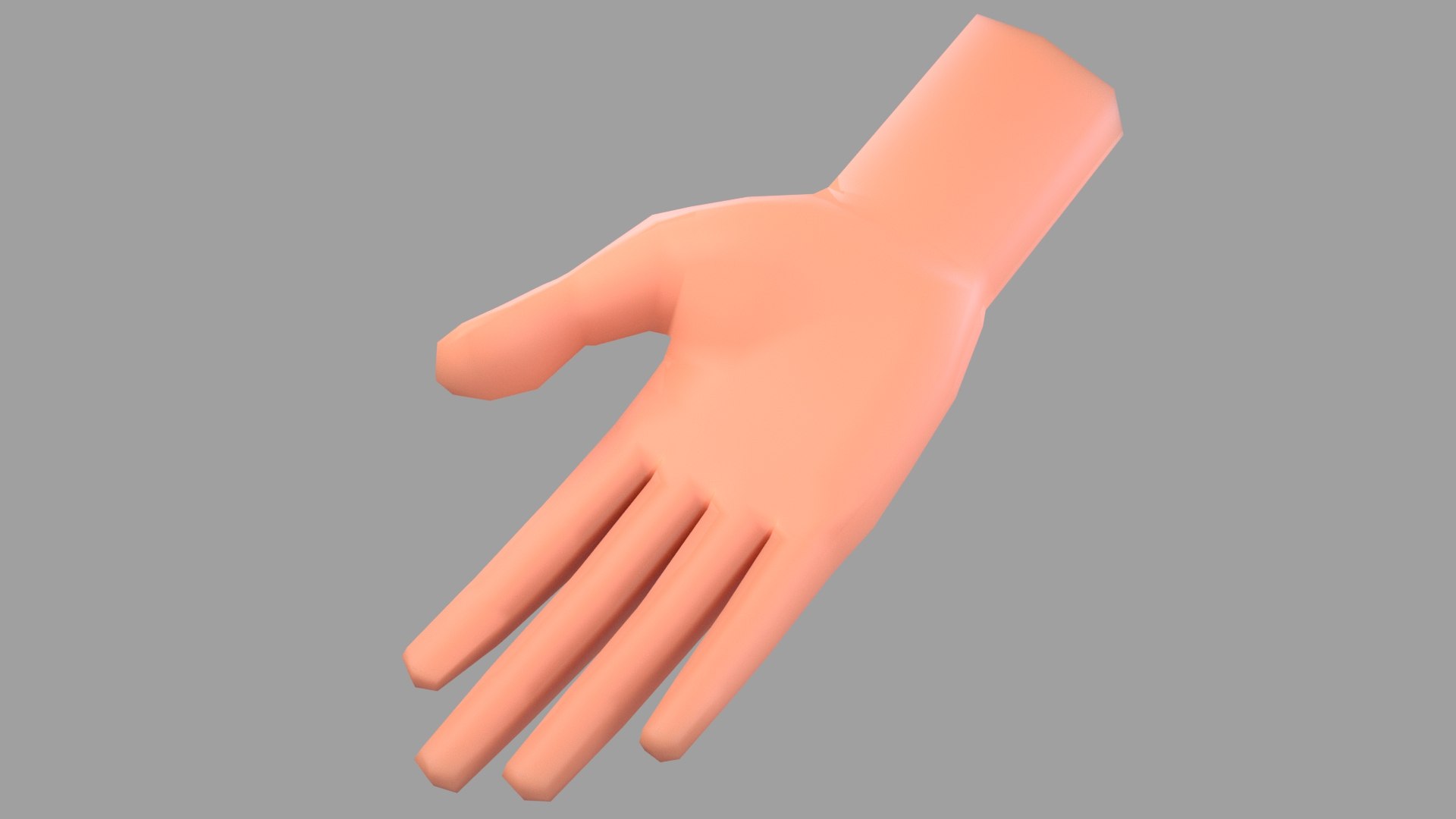 Handshake gesture emoji hands 3D model - TurboSquid 1549535